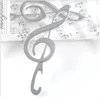 Music Note Bottle Opener Symphony Chrome Beer Opener Wedding Shower Favors Party Christmas Gifts