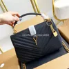 designer bag Women Bags Handbags Shoulder Bags tote bagg black calfskin classic diagonal stripes quilted chains double flap medium