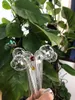 Rauchende echte gebogene Pyrex-Glaspfeifen, Ölbrennerpfeife, 14 cm, 16 cm, Holland-Glas, handgefertigt für Wachskonzentrat