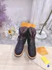 Luxury Women Boots Pillow Comfort Womens Leather Shoes Ankle Boot Winter for Hiking Work Outdoor Sneakers Size 35-41 with Box