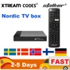 Nuovo Nordic TV Box Meelo Plus XTV Duo Xtream Codici Stalker Android 11 Amlogic S905W2 4K HDR 2GB 16GB Smart Media Player European