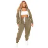 Tracksuits Plus Size Sexy Outfits Women Tracksuit 2 Piece Set Long Sleeve Hoodies and Pants Set Pullover Sport Suit Drop Wholesale