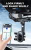 360 ° Döner Araba Telefon Tutucu Montaj Arka Ayna Desteği Araba GPS DVR Sürüş Kaydedici Parçası için Mobil Cep Telefonu Tutucu