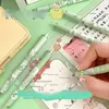 6PC/SET Cute Cartoon Gel Pen Little Dinosaur Stacjonarny neutralny 0,5 mm czarny atrament Pen School School Office