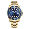 Роль подводной лодки Gold Watch Men Sports Watch 40 -мм кварцевые часы Водонепроницаемые 50 млн. Спортивные часы1228X