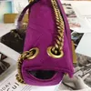 Marmont velvet bags handbags women famous brands shoulder bag Sylvie designer handbags purses chain fashion crossbody bag288Z