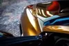 Süper Parlak Metalik Gece Yarısı Altın Vinil Wrap Film Kendinden Yapışkanlı çıkartma Araba Sarma Rulo Hava Yayın ile