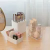 Storage Boxes Multifunction Makeup Box Cosmetic Eyebrow Pencil Desktop Lipstick Brush Rack Display Holder