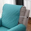 Stol täcker fast färgbänk lounge schäslar täcker husdjur soffa madrass slipcovers möbelskydd fåtölj fodral