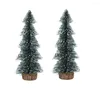 Juldekorationer dekoration Xmas Tree Small Cedar Pine for Home Room Decor Halloween Party Year 2023 Navidad Ornaments Accessories