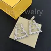 Pearl Earrings Retro Gold Earring Women New Designer Jewelry Letters Ladies Ear Studs Luxurys Earing Nice D226293F1