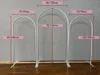 Party Decoration Arch Backdrop Stand Anpassa 3 dubbla sido -tyg täcker baby shower bröllop för evenemang