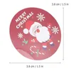 Christmas Decorations 1 Roll Xmas Wrapping Sticker DIY Baking Stickers Sealing Labels Lovely