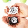 Mini Solid Color Alarm Clock Metal Students Small Portable Pocket Clocks Household Decoration Adjustable Electronic Timer RRA869