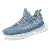 Running schoenen wit zwart blauw ademende mode gebreide jogging comfortabele soft soft jelly sport sneakers casual heren trainers 40-44