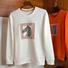 Men's Hoodies & Sweatshirts Designer High Cotton Sweatshirt Mens Sweater h Horse 3d Printing Long Sleeved Tshirt Sweaters Men Women Hoodie Fashion Pullover Coat D7z9