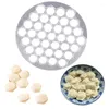 Bakgereedschap stalen deeg rollende pen ravioli mal 37 gaten dumpling