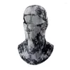Motorcycle Helmets Summer Sunscreen Mask Men's Sports Neck Cover Breathable Sweat-wicking Helmet With High Elastic Ice Silk Riding Hood