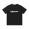 Trapstar Designer Mens T 셔츠 자수 여성 스포츠 반팔 느슨한 칼라리스 통기성 캐주얼 프린트 T 셔츠 사이즈 S/m/l/xl