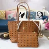 oversize handbags imitation brands tote Women Luxurys Designers Bags 2021 patent leather handbag original clutch whole old flo298S