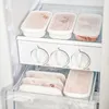 Storage Bottles 3149 Refrigerator Food Containers Sealed Box Kitchen Freezer Seal Bin Vegetable Fruit Fresh Organizer