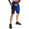 Running Shorts Mens Gym Training Men Sports Casual Clothing Fitness Workout Quick-Torking Pants Compression Athletics