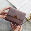 Champi New Womens Womens Women Short Women Coin Wallets Holder Card Card Ladies Small Wallet Ender Hasp Mini Clutch Girl Bag Bage