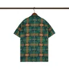 Shirts Mens Fashion Geometric print bowling shirt Hawaii Floral Casual Shirts Men Slim Fit Short Sleeve Variety
