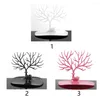 Sieradenzakken Organisator Home Decor Deer Tree Stand Ketting Rack Display Holder Unieke ring Earring Plastics