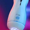 Sex Massager Automatisk sugande manlig onani Cup Pocket Silicone Realistic Vagina Sucktion Masturbator Machine Toys for Men