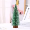 Decorações de Natal Mini Árvore Ouro Verde Pequeno Pinheiro Sisal colocado no Ano da Desktop Ornamentos de festa de Natal Navidad