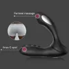 Éléments de beauté anal bouchon bouchon périnée stirine stimulateur vibrateur de gode 8 vitesses de silicone masseur prostate choc électrique toys sexy pour hommes femmes gay