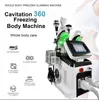 Direct effect cryolipolyse 3 handgrepen cavitatie rf lipolaser multifunction cryo vet bevriezende afslankmachine lipo slanke lichaamsvormgewicht verminderen apparatuur