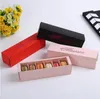 Gift Wrap 10st/Lot Macarons Box Cake Chocolate Muffin Biscuits Boxes 24 4.5 4cm Kraft Paper Container Event Party Supplies Dec