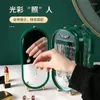 Förvaringslådor smyckeslåda multifunktion vikbar bärbar makeup arrangör display grönt sovrum halsband