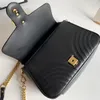 Lüks Tasarımcı Çantalar klasik Marmont Orijinal Kadın erkek Crossbody ÜNLÜ tote çanta moda Omuz cüzdan zarf Hakiki deri Çanta Çanta Debriyaj seyahat