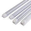 T8 LED Tubes Double LEDs 4ft 120cm 56W AC85-265V G13 Integrated Lights PF0.95 SMD2835 1200mm 2pins End Fluorescent Lamps 4 feet 250V Linear Bar Bulbs 100LM/W Accessories