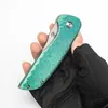 Fashion Solding Knife Hokkaido Niestandardowy spersonalizowany smok skala tytanowa rączka stonewash m390 Blade Sprzęt na zewnątrz narzędzia przetrwania Perfect Pocket Edc