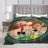 Filtar asterix obelix säng filt flanell luftkonditionering