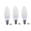 Candle Bulb AC85V-265V Lamp Lampa żarówki 5 W/7W/9W Lampy Dekoracja oszczędność energii