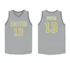 Retour personnalisé B Ingram # 13 maillot de basket-ball lycée gris cousu n'importe quel nom numéro taille S-4XL