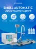 Zonesun Benchtop Automatisk peristaltisk pump p￥ flaska Vatten Juice Volymetrisk fyllningsmaskinlinje med 600 mm transportband