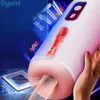 Articles de beauté Réel Automatique Sucer Masturbation Masculine Coupe Oral Vagin Adulte Aspiration Vibrateur Masturbateur Jouets Pour Hommes Fellation sexy Machine