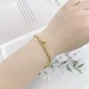 Fußkettchen 316L Edelstahl Einfache Elastische Seil Charme Runde Perlen Kette Für Frauen Mode Trend Edlen Schmuck Strand Zubehör