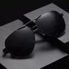 Óculos de sol ovais de luxo de luxo para homens Designer Summer Tonses polarizados óculos polarizados Black vintage enormes copos de sol de mulheres de mulheres homens