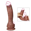 Beauty Items Umschnalldildos für Frauen, Silikon, groß, lang, Erotikspielzeug, Erwachsene, Analplug, Penis, Saugnapf, weich, echte Adern