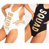 Składka strojowa stroju strączkowego Summer One Piece Karitble Plus Size dla kobiet dla kobiet seksowne body monokini wysokie wycięte niska 3109