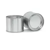 250 ml aluminium kan tenn kaffe te burk l￤ppbalsam container tomt ljus burkar metall gr￤dde potten l￥dan rra843