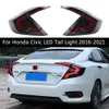 Auto Rückleuchten Montage Dynamische Streamer Blinker Hinten Lampe Für Honda Civic LED Rücklicht Brems Reverse Nebel Licht