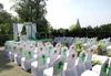 Chair Covers 1pcs White Flat Arched Front Wedding Decoration Spandex Lycra Cover Party X7.30